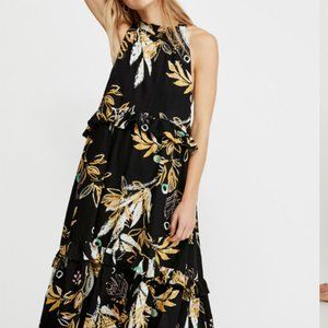 Free People Anita Printed Maxi Dress Size S